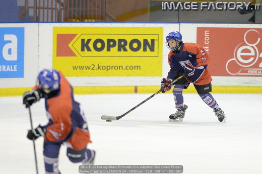2014-11-22 Hockey Milano Rossoblu U14-Valpellice 0842 Gioele Finessi